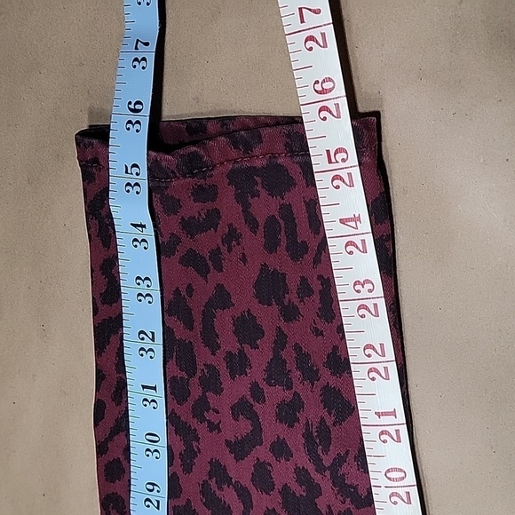 Social Standard by Sanctuary Ankle Skinny, Size 14, Burgundy & Black Leopard - Picture 14 of 14